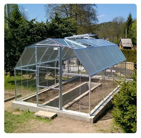 Pozinkované skleníky